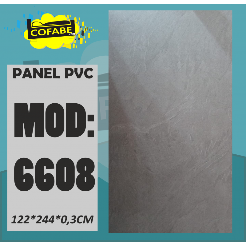 PLACA PVC 6608 122*244*0.3CM