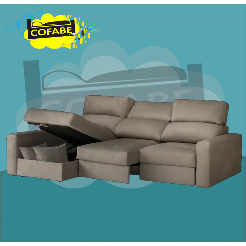 Sofá Chais. Reversible Cama 265*150cm ALM