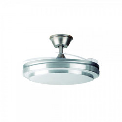 Ventilador de techo 3 aspas retráctiles inoxidable