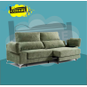 Sofá Cama 2p 250cm Pata Alta
