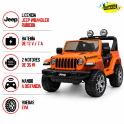 JEEP RUBICON COCHE DE BATERIA