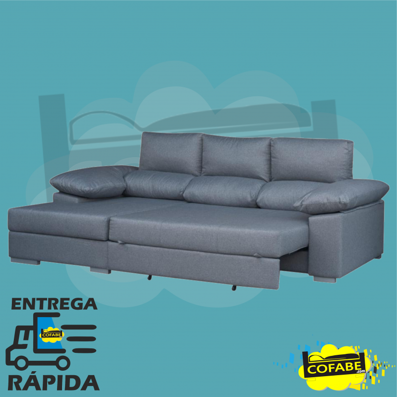 copy of Sofá Cama Libro + Arcón 2p 190cm